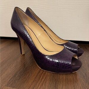 Kate Spade Gwen Purple Heels